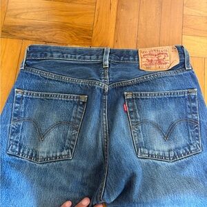 Levi's Men's Medium Blue Straight-Leg Jeans